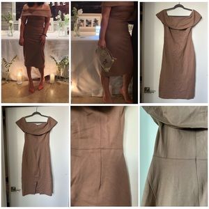 Artizia Babaton Rusland Dress - Warm Taupe - Size 8